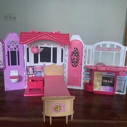 Tragbarer Barbiehaus