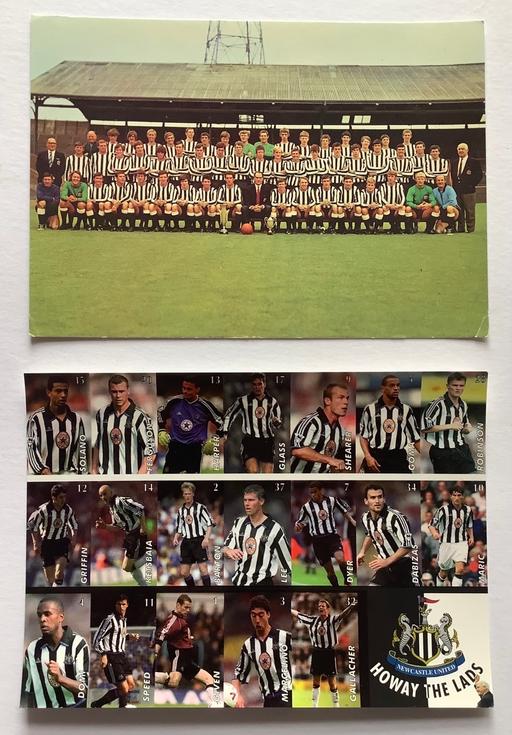 Buy & Sell Lancashire Blackburn with Darwen - Photos for Two Newcastle United Football Postcards