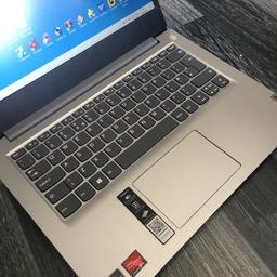 Lenovo IdeaPad 3 14in Ryzen 5 8GB 256GB / Perfect condition / Used 1 year just in office / long life battery, very fast, ideal to game, movie, download and all.
No offers. Collect B23 or postage 10£ (by Royal Mail.