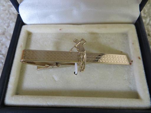 Buy & Sell Lancashire Hyndburn - Photos for STRATTON Gold Metal Golfer Detail Tie Clip