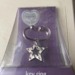 Diamante star keyring, unwanted gift.

Retailer: BHS

Post: Paypal only - buyer pays postage.
Please note item will be dispatched once payment has cleared.
Carrier: Royal Mail, second class signed for

Please read product description carefully before purchasing, as I am unable to offer refunds or exchanges.