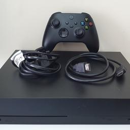 Microsoft Xbox One X 1TB Console - Unboxed

Excellent and clean condition.

Full working order.
Can be shown working.

Console comes with one official Xbox wireless Series S/X black controller, HDMI cable and power lead.

£130 - fixed price.
No lower offers, please.

Collection is from Walsall.

Delivery is available for extra.

No swaps.