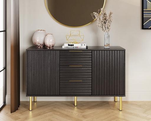 Buy & Sell Greater Manchester Bolton - Photos for New boxed black Nervata Sideboard