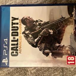 Call of Duty Advanced Warfare for PS4. Everything is in great condition just doesn’t have the manual. Got a PS5 so need it gone ASAP