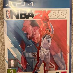 NBA 2K22 in like new condition. Comes with manual and perfect CD but isn’t wrapped up in original plastic covering so that’s why I selected like new condition. Have got a PS5 so need this gone ASAP. Open to reasonable offers.
