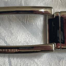 Burberry belt. Worn a couple of times. Good condition Size 42 inch Will deliver by arrangement 