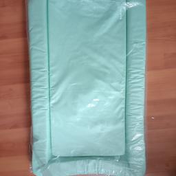 Baby changing mat with plastic cover. New. pickup B16