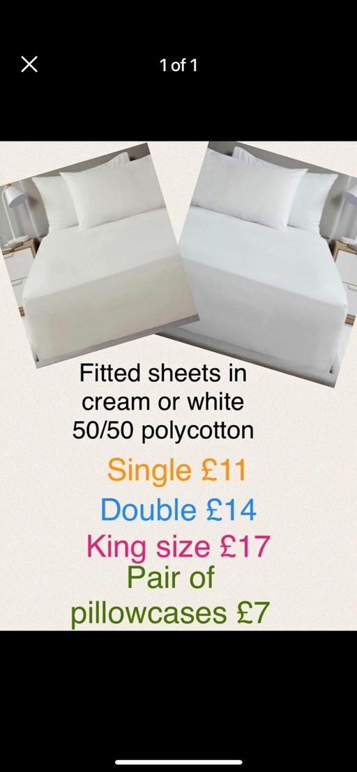 Buy & Sell North Lanarkshire Cumbernauld - G68 - Photos for Fitted sheets.