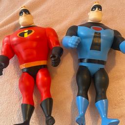 2 Mr Incredible figures. Good condition from a smoke free home. £5 for both. Collection from FY1 6LJ