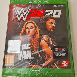 WWE 2K20 - Xbox One. Brand New!

Feel free to check out my other items on the list 👍