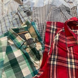 7X Mens short sleeved shirts. All in excellent condition from a smoke free home. Size large. Collection from FY1 6LJ