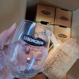 6 neue Gläser von Strongbow! 
Im Orginal Karton! 
Nicht im Verkauf erhältlich!
