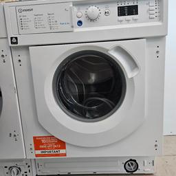 Indesit BIWMIL71252UKN Integrated 7kg Washing Machine with 1200 rpm - White 

‼️Fitting kit included 

•7kg drum capacity - great for medium-sized households
•Push&Go – A quick wash that’s ideal for mixed loads
•Rapid 30 – Give clothes a quick once-over in 30 minutes
•Inverter motor – Super quiet for open plan living
•Dimensions (cm) - H82 x W59.5 x D54.5

✅graded new
✅fully working
✅comes with warranty
✅️appliances repairing service available
✅viewing accepted
✅delivery fee applied 
✅more items available in shop 
✅for more information call or message 07440295561

🛍 shop at 40 Mossfield Rd, Farnworth, Bolton BL4 0AB
Open from 11am to 6pm Monday to Saturday

‼️ for our latest stock join our group on Facebook BOLTON AND FARNWORTH HOME APPLIANCES FOR SALE‼️