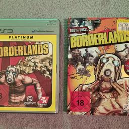 Borderlands Platinium
Borderlands 2

Beide in Originalverpackung 

Je Spiel 10€