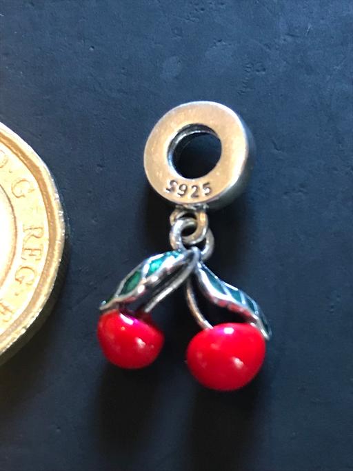 Buy & Sell Greater Manchester Stockport - Photos for Genuine 925 Silver Cherries Charm Pandora