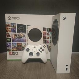 Xbox series S Console in border-line perfect condition. Used for 4 months