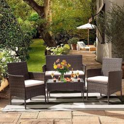 Brand New
Outdoor Garden Furniture Set
Perfect For The Summer
Suitable For Inside as well
2 Chairs 1 Sofa 1 Table
Seats 4 People
Waterproof
Made From Weather Resistant Rattan
Extremely Comfortable
Multiple Available