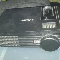 INFOCUS PROJECTOR  WITH HDMI  NO REMOTE CONTROL GOOD WORKING ORDER CALL ME OR TEXT