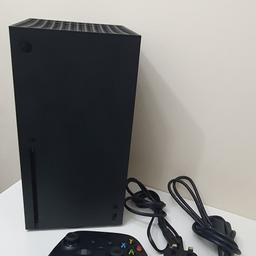 Microsoft Xbox Series X 1TB Console - Unboxed

Full working order.
Can be shown working.

Very good and clean condition.

Console comes with one wireless official controller, HDMI cable and power lead.

Collection is from Walsall.

£280 or nearest offer.

No swaps.