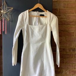 Cream Long Sleeve Mini Dress
Good Used Condition

(Collection Or Happy To Post Single/Combined Items)