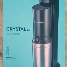Neuer SodaStream CRYSTAL 3.0

Beinhaltet neben dem Gerät eine Glasflasche und den Zylinder.

Original Verpackung