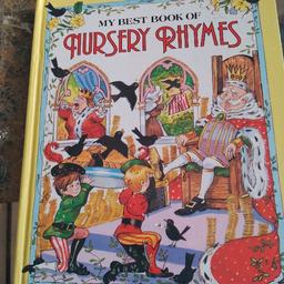 All your favourite nursery rhymes,nice to pass on the traditional.Fair cond.