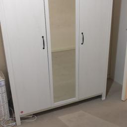 Matching set:
Chest of drawers
Two bedside tables
3 door wardrobe with mirror

Collection only ASAP