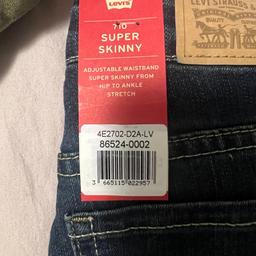 Neue Jeans . Super skinny . In gr steht für 14 Jahre .