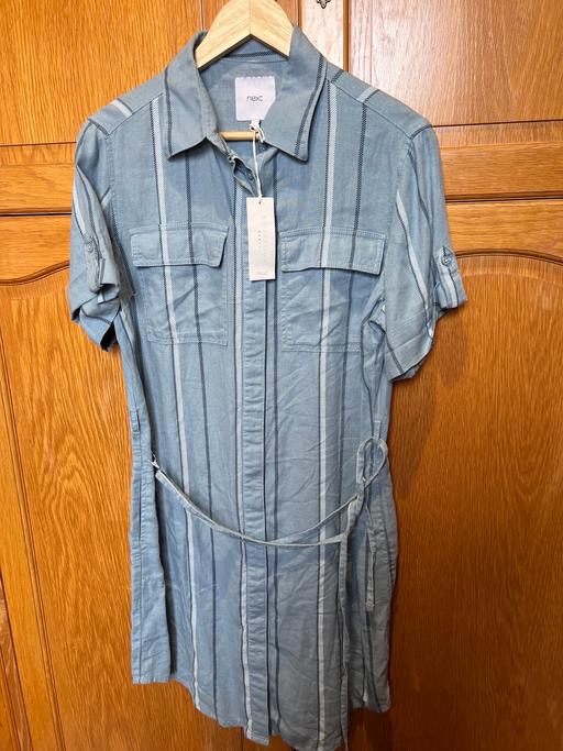 Buy & Sell Staffordshire Stoke-on-Trent - Photos for New Next linen summer shirt dress uk size 12