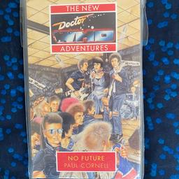 ( DOCTOR WHO UNOPENED UNREAD PAPERBACK BOOK- THE NEW DOCTOR ADVENTURES - NO FUTURE BY PAUL CORNELL ( BUYER MUST COLLECT CAN NOT DELIVER OR POST PAYMENT ON COLLECTION ) post code SE193SW