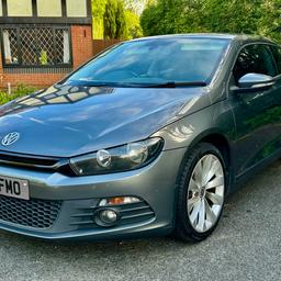2011 61 Registered VW Scirocco 2.0 TDi 140 GT Bluemotion Tech
12 Months MOT
138k Miles with Full Service History
Metallic Grey
Charcoal Cloth Sports Interior
CD/Radio
Bluetooth
Aux/USB
Cruise Control
Air Conditioning
Climate Control
Rear Parking Sensors
Remote Central Locking
Fitted Floor Mats
Rear Load Cover
18 Inch GT Alloy Wheels with Excellent Tyres
Drives Very Well
Nice and Clean Throughout
Contact number : 07886551418
