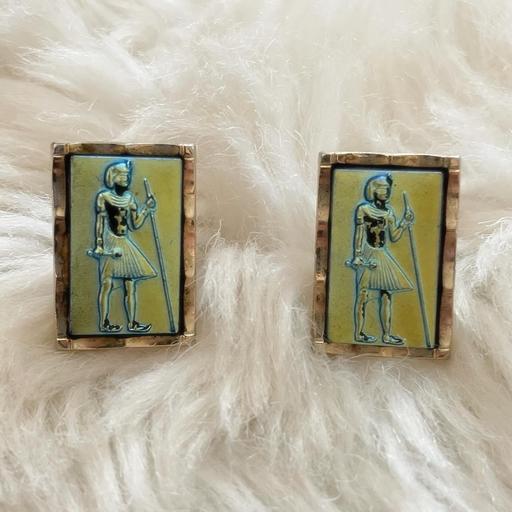 Buy & Sell Dorset Bournemouth, Christchurch and Poole - Photos for Rare Vintage Egyptian Revival Cufflinks