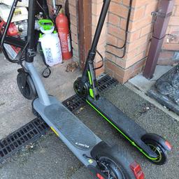 two electric scooters
both need attention as not working
both hold charge so could be loose wires???
ONE universal charger