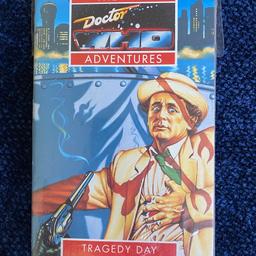 ( NEW ) DOCTOR WHO PAPERBACK BOOK UNOPENED UNREAD - THE NEW DOCTOR ADVENTURES - TRAGEDY DAY BY GARETH ROBERTS ( BUYER MUST COLLECT CAN NOT DELIVER OR POST PAYMENT ON COLLECTION ( post code SE193SW