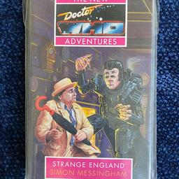 ( NEW ) DOCTOR WHO PAPERBACK BOOK UNOPENED UNREAD - THE NEW DOCTOR ADVENTURES - STRANGE ENGLAND BY SIMON MESSINGHAM ( BUYER MUST COLLECT CAN NOT DELIVER OR POST PAYMENT ON COLLECTION ) post code SE193SW