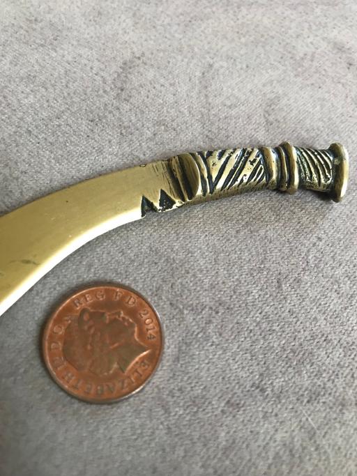 Buy & Sell Heaton Mersey Stockport - Photos for Vintage Gurkha Kukris Letter opener WW2 brass