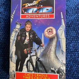 PRE-OWNED DOCTOR WHO PAPERBACK BOOK - THE NEW DOCTOR ADVENTURES - CAT’S CRADLE TIME ‘S CRUCIBLE ( MARC PLATT ) ( BUYER MUST COLLECT CAN NOT DELIVER OR POST PAYMENT ON COLLECTION ) post code SE193SW
