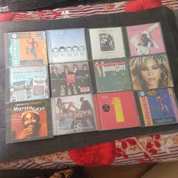 12 cds,Marvin gaye, motown, simply red and many more, all for £4