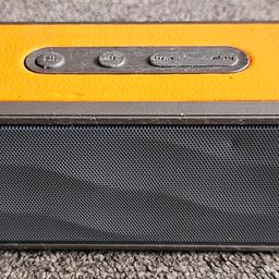 Silvercrest Bluetooth Speaker in Orange.
*Volume buttons can be temperamental, as it is next to the forward/rewind buttons.*
Feel free to check out my other items on the list 👍