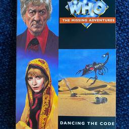 PRE-OWNED DOCTOR WHO PAPERBACK BOOK  - DOCTOR WHO THE MISSING ADVENTURES ( DANCING THE CODE  ) ( PAUL LEONARD ) BUYER MUST COLLECT CAN NOT DELIVER OR POST PAYMENT ON COLLECTION ( post code SE193SW