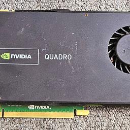 Nvidia Quadro 4000 PC Graphics Card. *Untested.*

Feel free to check out my other items on the list 👍