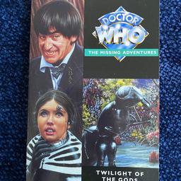 PRE-OWNED DOCTOR WHO PAPERBACK BOOK - DOCTOR WHO THE MISSING ADVENTURES -TWILIGHT OF THE GODS  ( CHRISTOPHER BULIS  ) BUYER MUST COLLECT CAN NOT DELIVER OR POST PAYMENT ON COLLECTION ) post code SE193SW