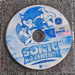 Sonic Adventure - Sega Dreamcast Disc Only. Japanese Version!

Feel free to check out my other items on the list 👍