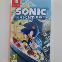 Sonic frontiers Nintendo switch game. Excellent condition. Only bought Christmas just gone. No silly offers or time wasters please. Collection only
