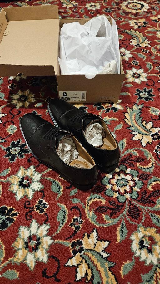 Buy & Sell West London Maida Vale - West London - Photos for TILDEN PLAIN BLACK LEATHER SHOES