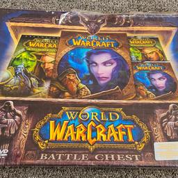 World Of Warcraft Battle Chest PC CD-ROM. Brand New!
*Box is damaged.*

Feel free to check out my other items on the list 👍