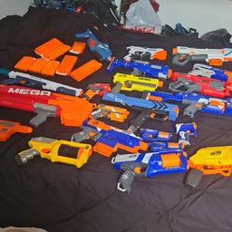 21 Nerf guns and Bullets
all in excellent clean condition.
£30