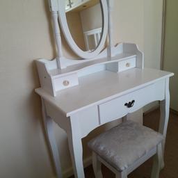White Dressing Table
Collection only from CM19