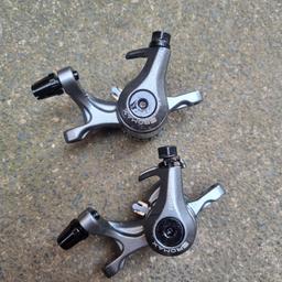 Discbrake calipers pair for bikes Bicycles
Front and rear in good working condition only been used once or twice
Can deliver for fuel or post