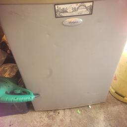 old freezer but works well. few marks here and there but giving it away! it's in the garage at the moment so may need a bit of a clean.
